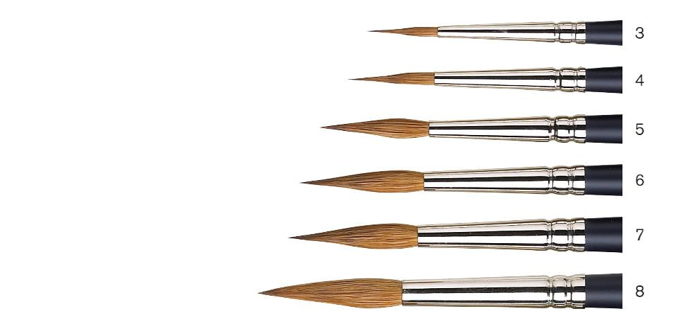 Winsor & Newton Artists' Watercolour Sable Brush One Stroke