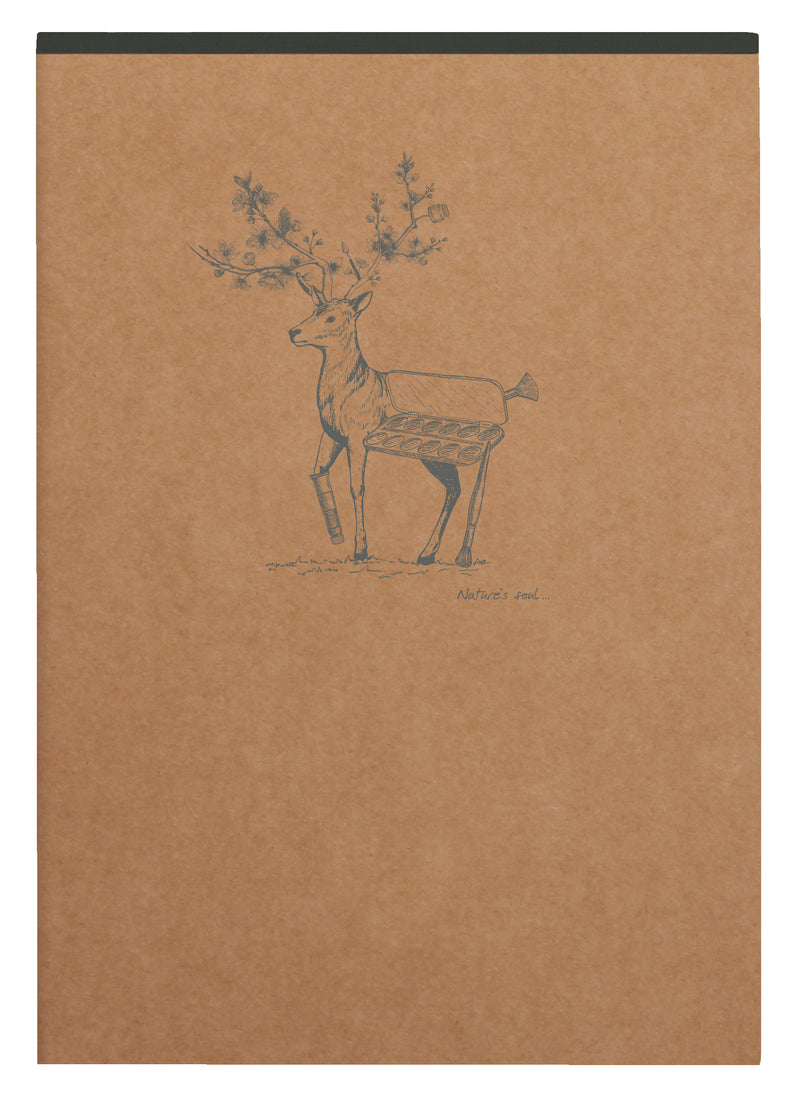 Flying Spirit Kraft Canvas Pad (A5)