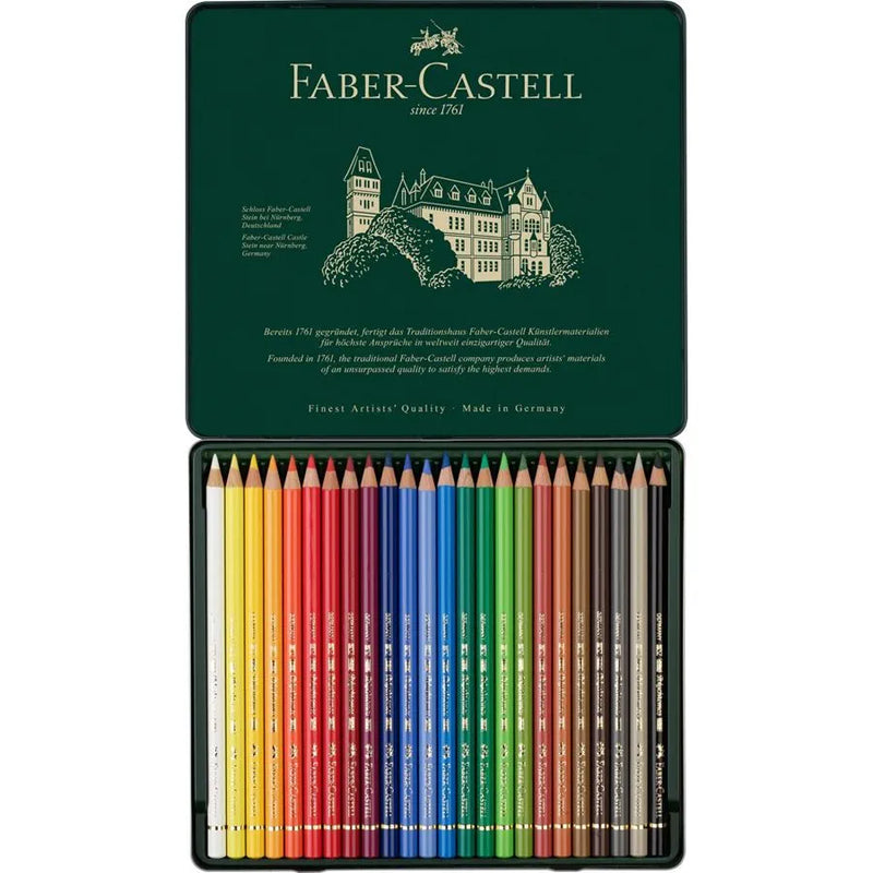 Faber Castell Polychromos Artists' Colour Pencils (Sets of 12, 24, 36 or 48)