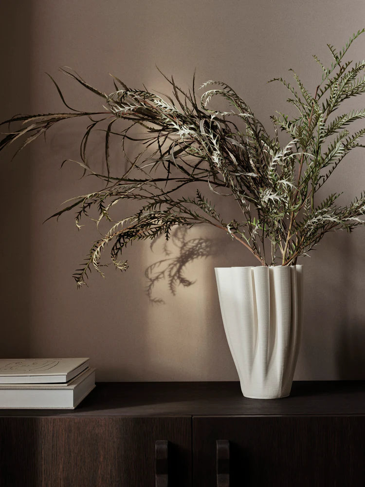 Ferm Living Off-white Dedali Vase