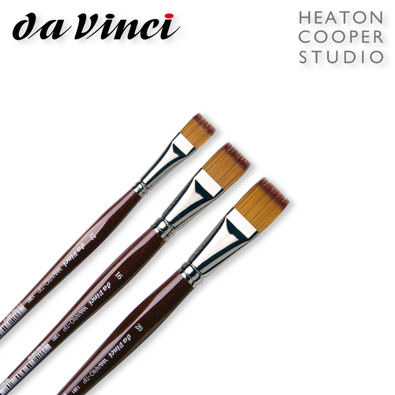 Da Vinci Vario-Tip Flat Brush (Series 1381)
