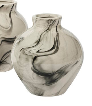 Beige & Black Ingrid Vase (Multiple Sizes)