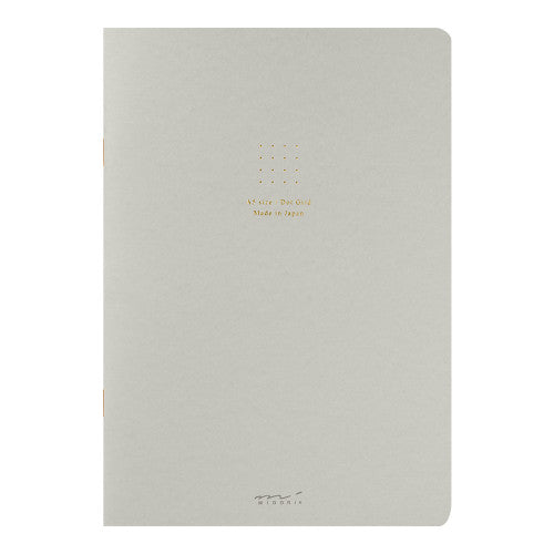 A5 Midori Grey Dotted Grid Notebook