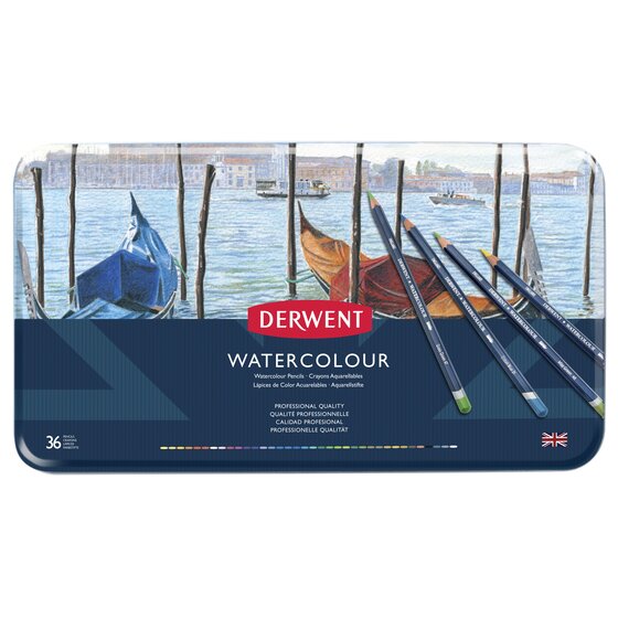 Derwent Watercolour Pencils (Set of 12, 24 or 36)