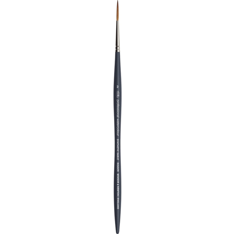 Winsor & Newton Pro Watercolour Brushes Synthetic Sable (Rigger)