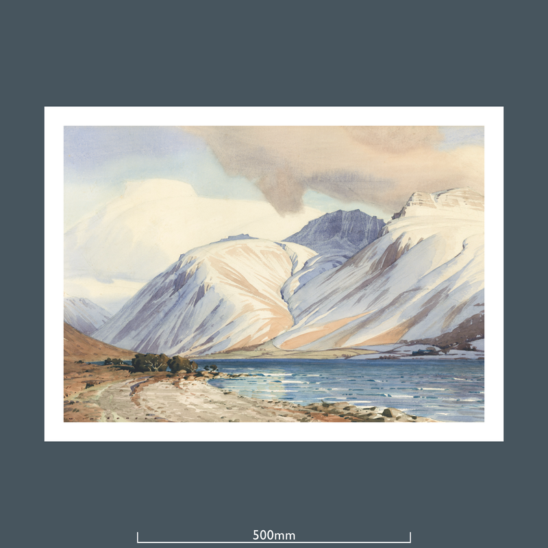 Scafell and Wastwater by William Heaton Cooper R.I. (1903 - 1995)