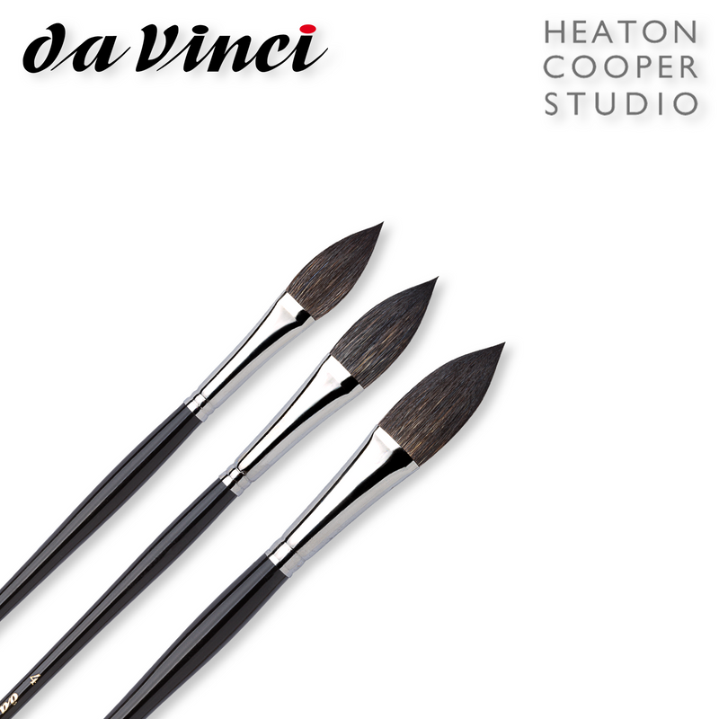 Da Vinci Flat 'oval' pointed wash brush (Series 803)