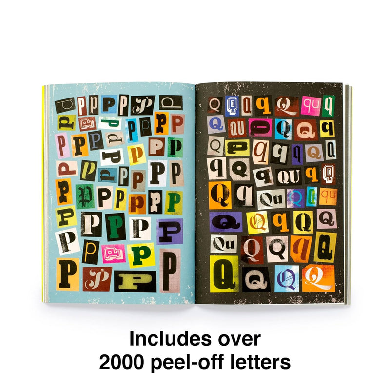 The Ransom Note Sticker Book: Thousands of Letters for Your Anonymous Messages by Luke Herriott