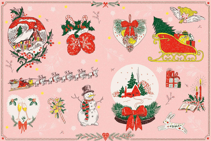 Stickertopium: Enchanted Christmas (Hardback) (Over 400 Stunning Stickers)