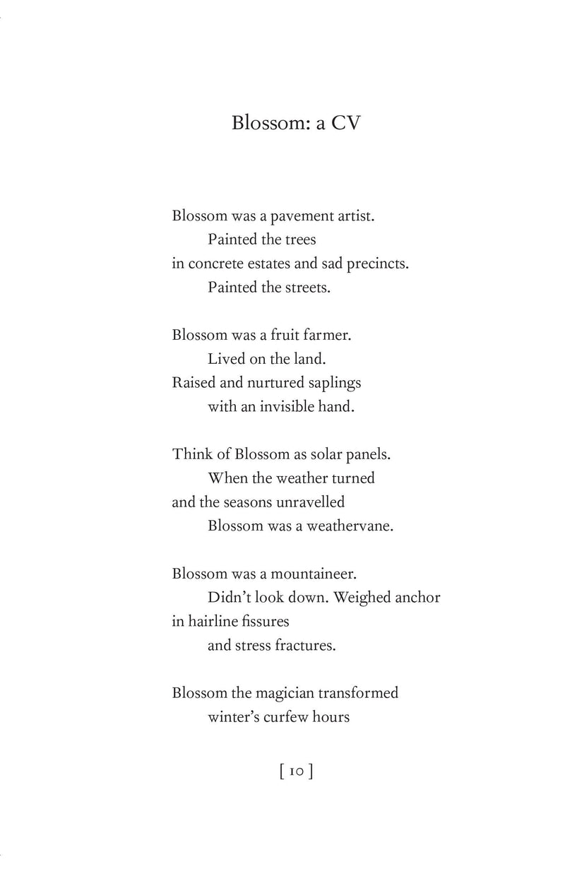 Blossomise by Simon Armitage