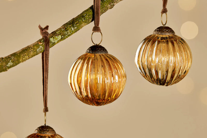 Gold Betini Baubles (Set of 4)