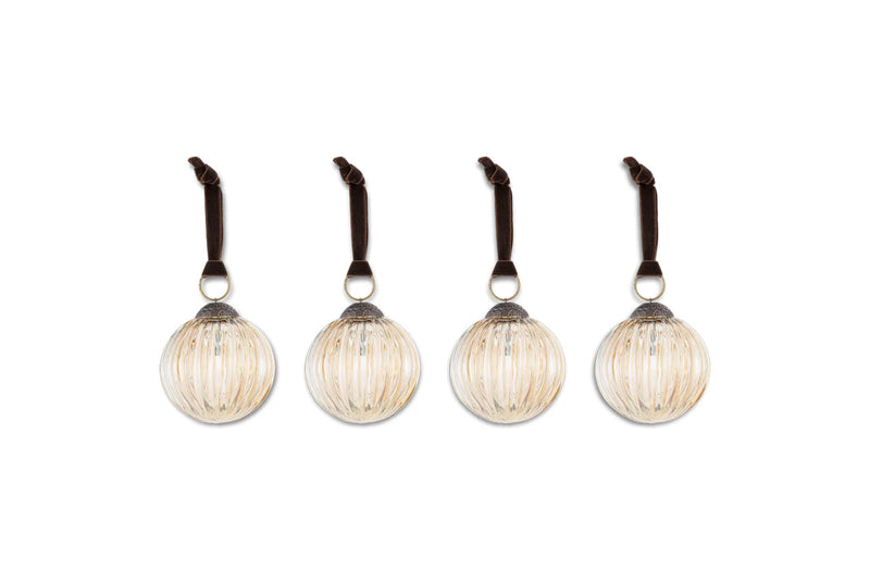 Gold Betini Baubles (Set of 4)