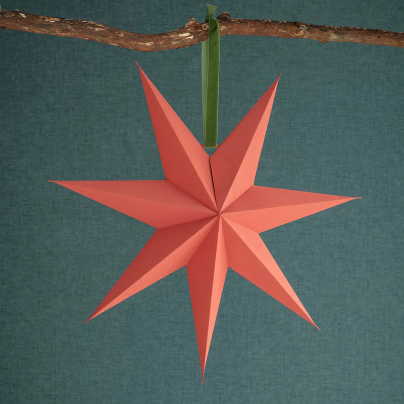 Large Maddox Star Brick Red