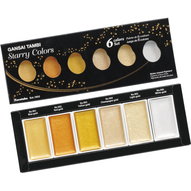 Gansai Tambi Starry Colours (Set of 6)