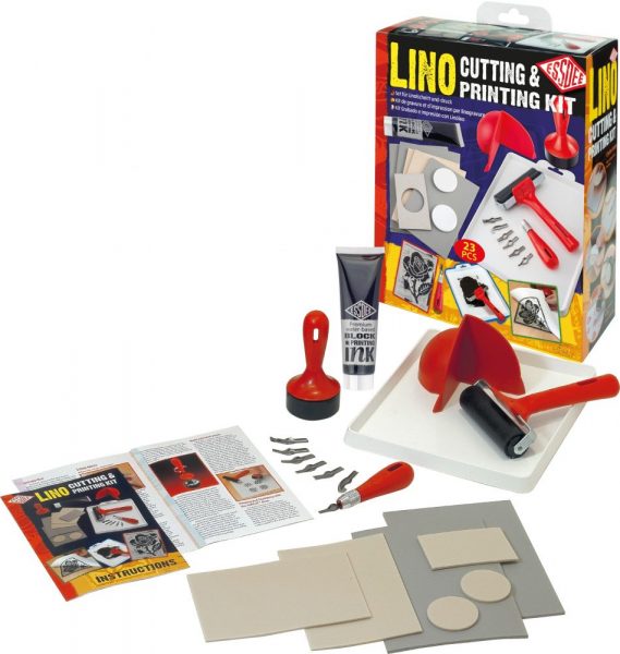 Essdee Lino Cutting & Printing Kit (Set of 23)