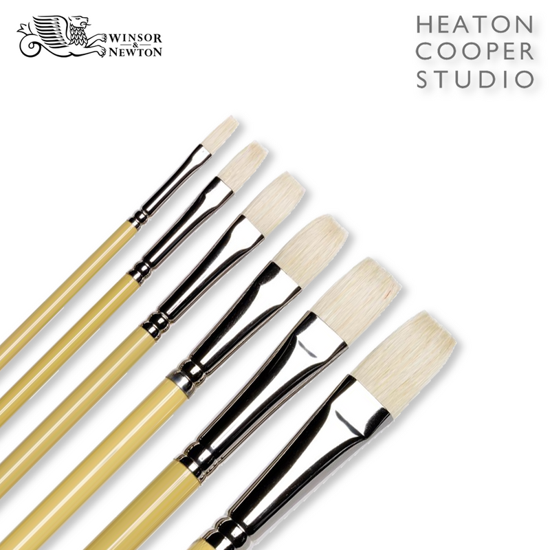 Winsor & Newton Artists' Long Flat Hog Brush