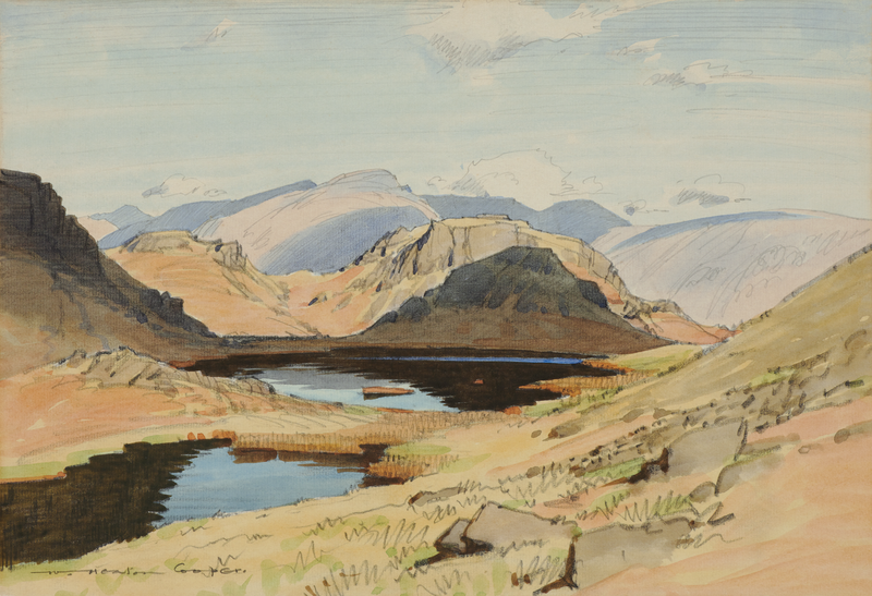 Necklace Tarns Loughrigg by William Heaton Cooper R.I. (1903 - 1995)