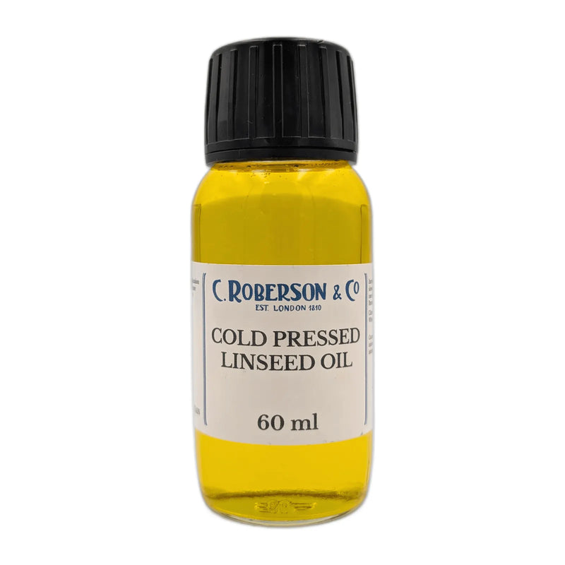 C Roberson & Co Cold Pressed Linseed Oil