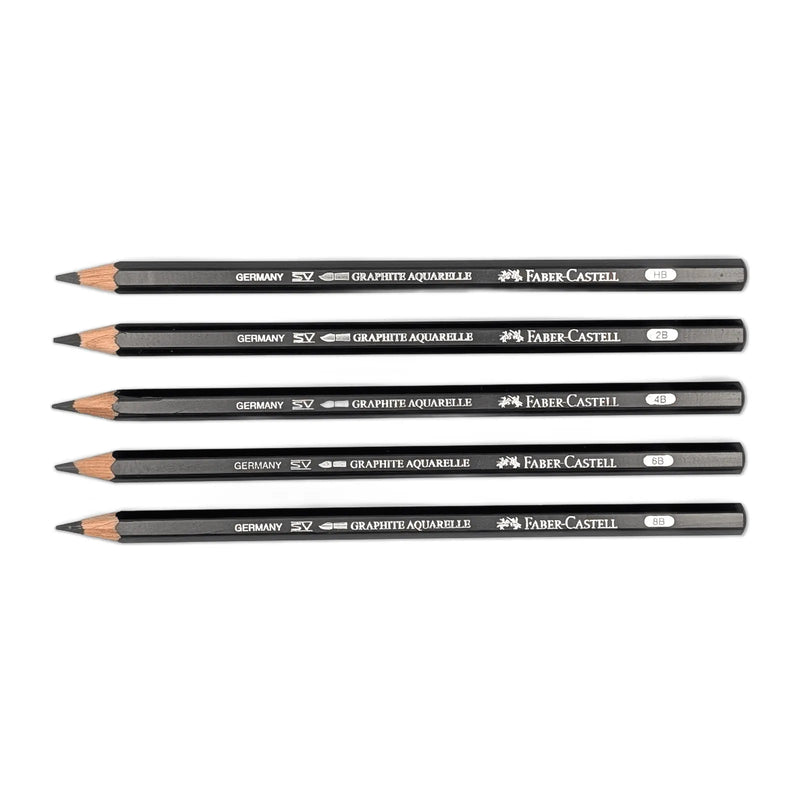 Faber Castell Graphite Aquarelle Pencils (Individual)