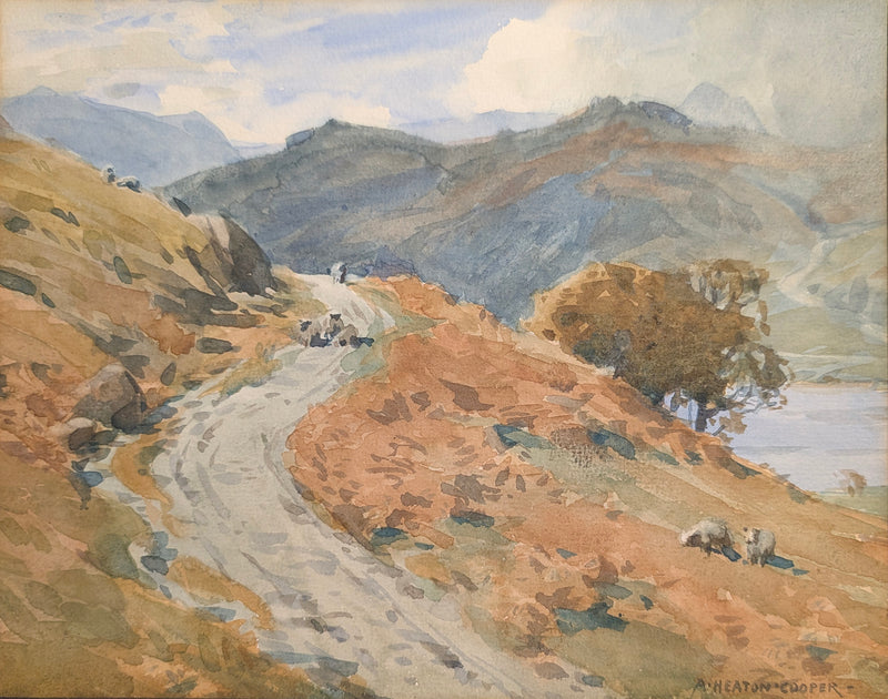 A Lakeland Scene – Original Painting by Alfred Heaton Cooper (1863 - 1929)