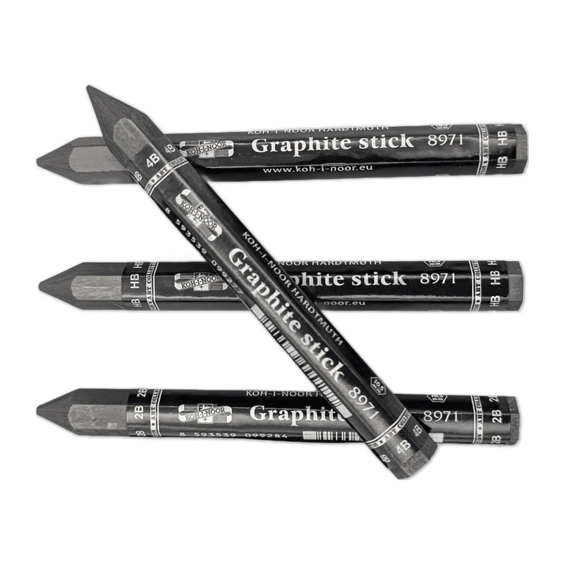 Koh-I-Noor Jumbo Woodless Graphite Sticks