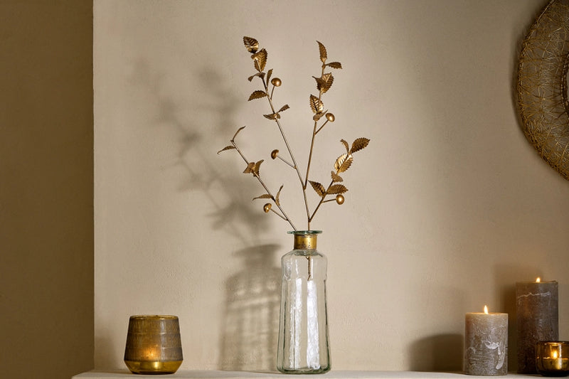 San Stem Foliage (Antique Brass)