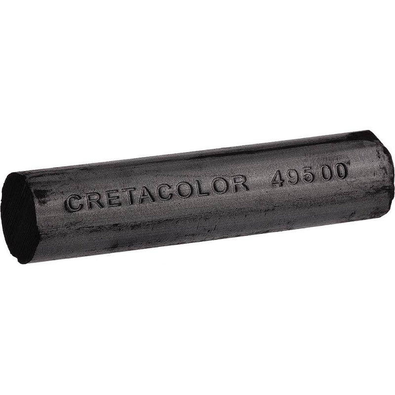 Cretacolor Chunky Round Charcoal Stick 75x18mm (Extra Soft)