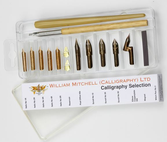 William Mitchell Calligraphy Selection Nib Set