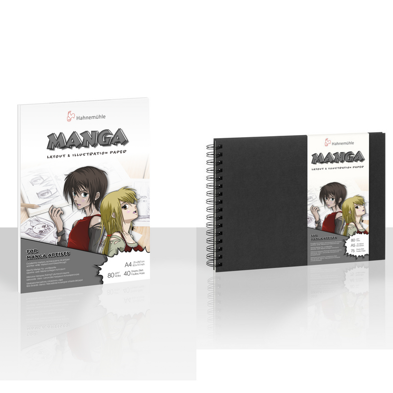 Manga Layout and Illustration Paper Pad A4 (80gsm / 40lbs) 29.7 x 21cm